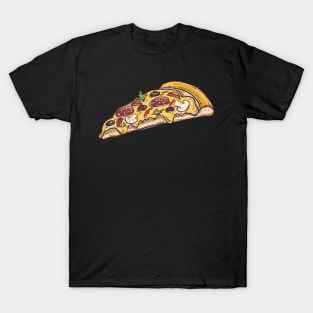 Italian Pizza Napoles Sketch T-Shirt